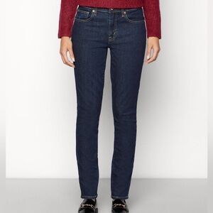 GAP Women's 1969 Premium Skinny Jeans Classic 5 pocket  Deep Blue 4/27A like new